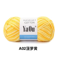 Cotton Hand-Knitted Yarn