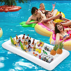 Inflatable Pool Party Ice Tray & Beverage Cooler