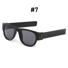 Fancy Slap Wristband Polarized Sunglasses