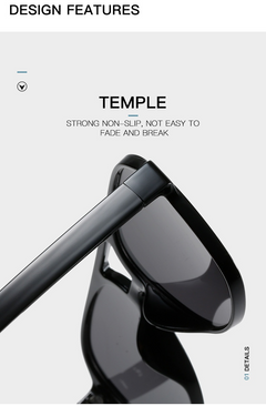 Punk Attitude Square Sunglasses