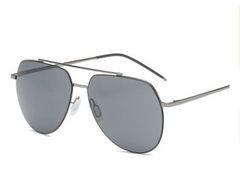Polarized Take-Charge Metal Sunglasses