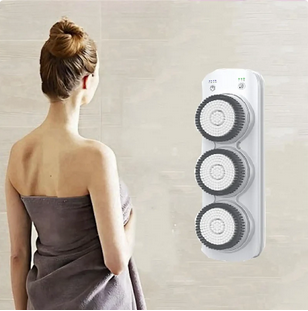 Electric Wall-Mounted Shower Body Brush