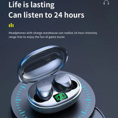 Wireless Noise-Canceling Earbuds w Case