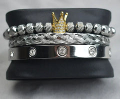 Roman Royal Men's Stainless Steel Bracelets