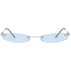 Stylish Slimline Sunglasses w Ocean Lens