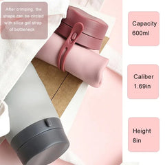 600ml Foldable Water Bottles