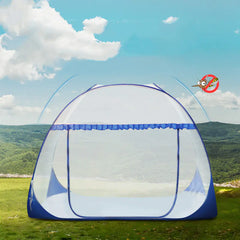 No-Install Camping Tent w Mosquito Net