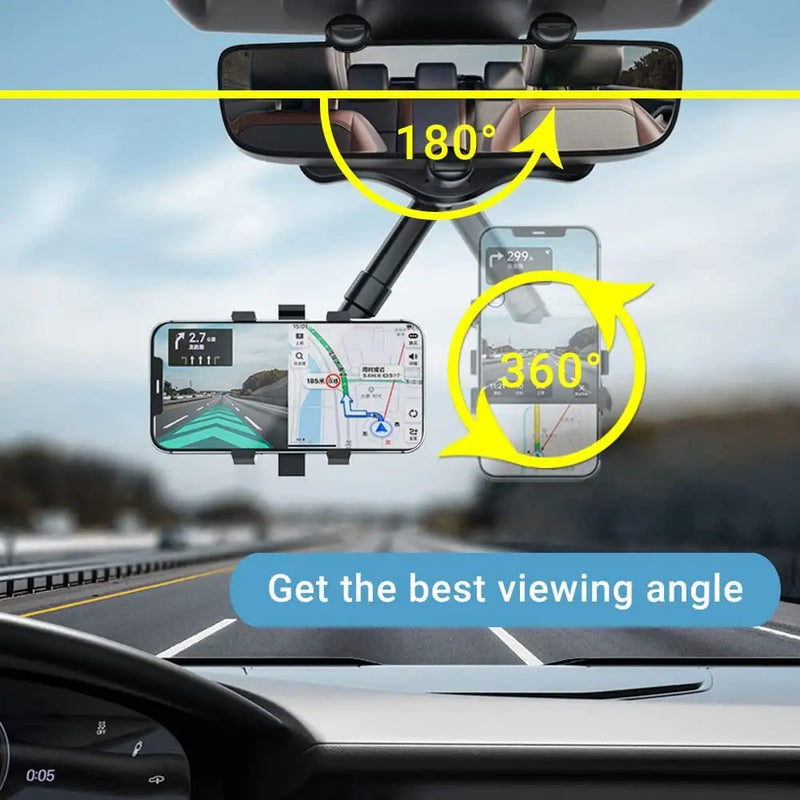 360° Rotatation Range SmartPhone Car Holder