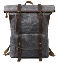 Retro Waterproof Multi-Functional Backpack