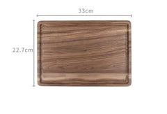 Black Walnut Wood Cutting Board & Serving Tray
