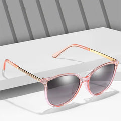 Women's Polarized Sunglasses w Retro Driver Frame