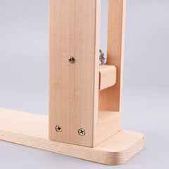 Beechwood Hand-Sewing Leather Clips w Wide Clamps