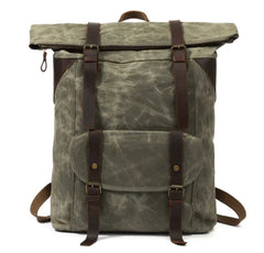 Retro Waterproof Multi-Functional Backpack