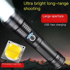 P50 USB Rechargeable Tactical Flashlight