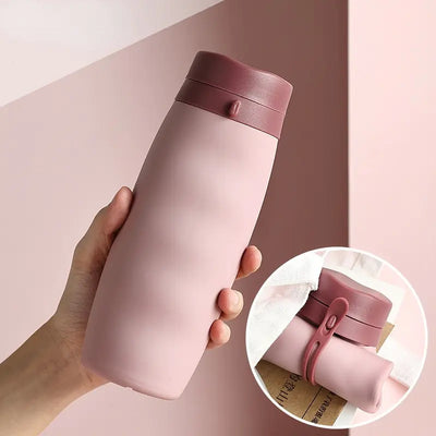 600ml Foldable Water Bottles