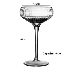 200ml Coupe Cocktail Glass Set