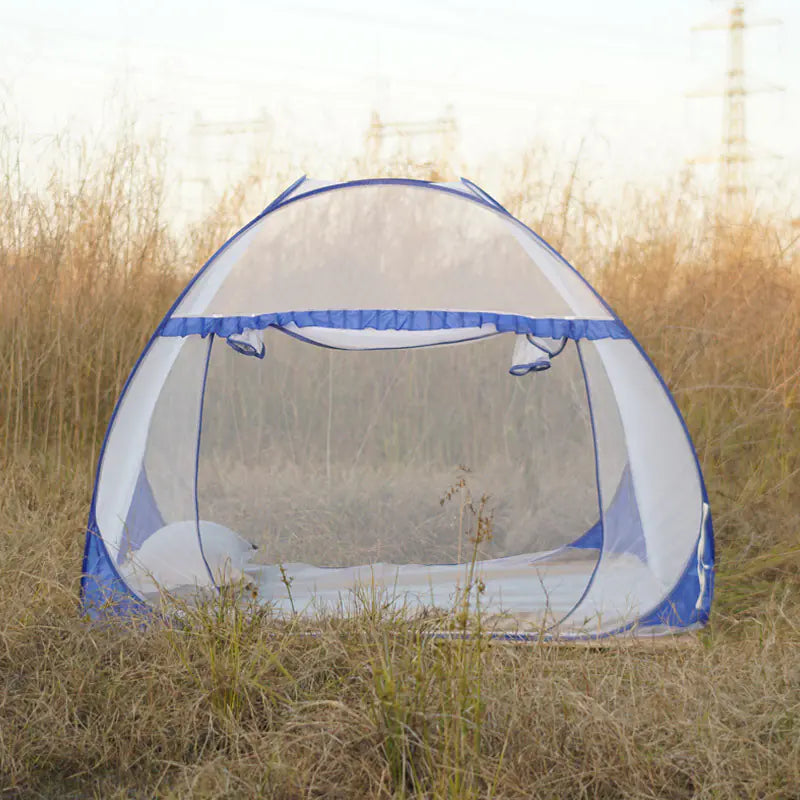 No-Install Camping Tent w Mosquito Net