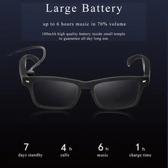 Designer Wireless Bluetooth 5.0 Sunglasses