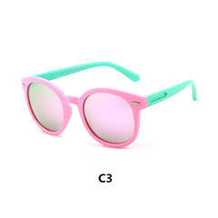 Round Polarized Sunglasses for Kids