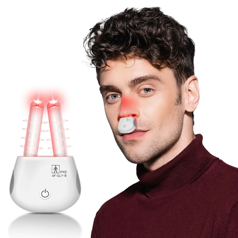 Rechargeable Red Light Nasal Therapy Device