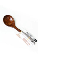 Colorful Teak Kitchen Utensils Set w Soup Spoon