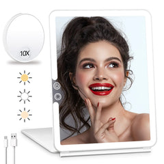 Smart Makeup Mirror w Built-In Lighting