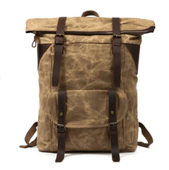 Retro Waterproof Multi-Functional Backpack