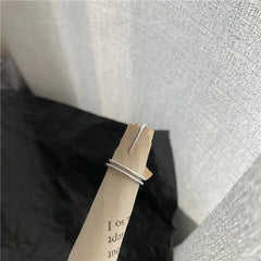 Trendy Cold Nail Ring