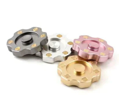 Aluminum Spiral Fingertip Gyro