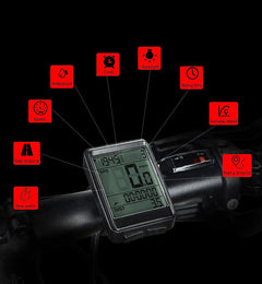 Bicycle Wireless Digital Speedometer & Odometer