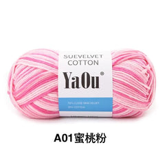 Cotton Hand-Knitted Yarn