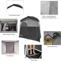 Oversized Camping Shower Tent w Floor