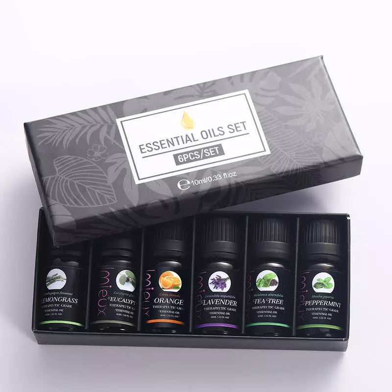 Pure Essential Oil Set for Aroma Diffusers