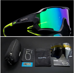 High-Performance Polarized Cycling Glasses