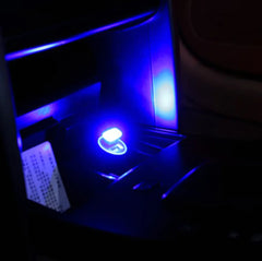 3x Mini Blue LED USB Ambient Lamp Accessories