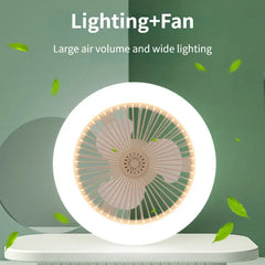 Remote-Controlled Ceiling Lamp+Fan