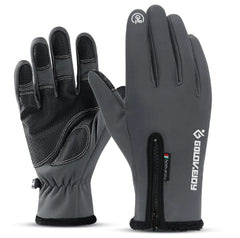 Waterproof Zippered Touchscreen Gloves
