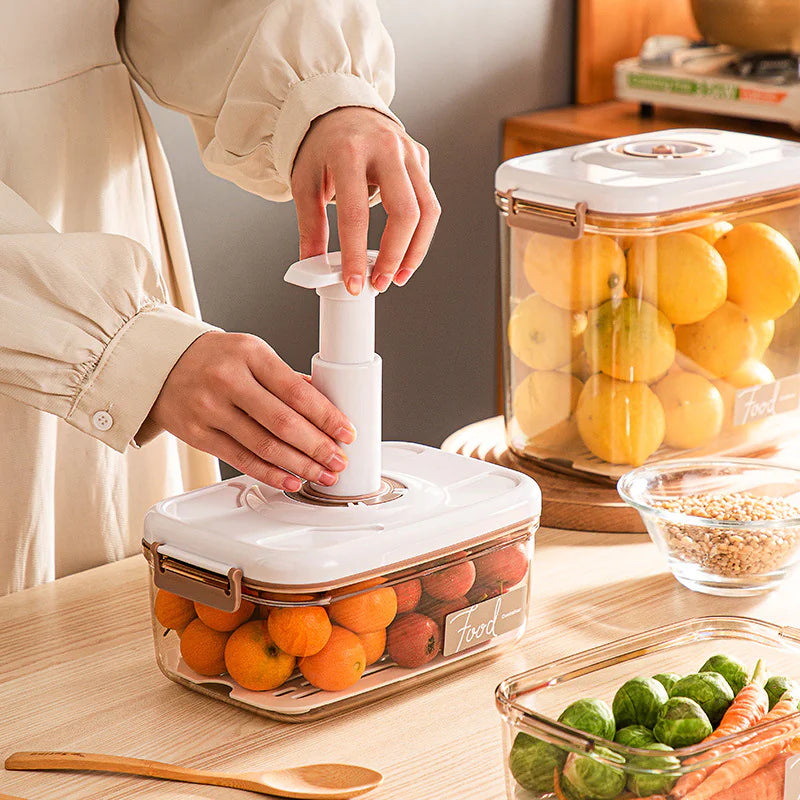 Food Vacuum Storage Box w Free Vacuum Sealer