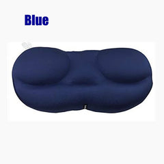 3D Neck Micro-Airball Pillow: Deep Sleep Washable Headrest