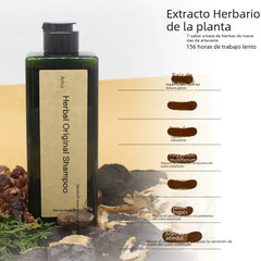 Silicone-Free Herbal Shampoo w Natural Ingredients