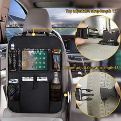 Seatback Organizer w Cup Holder