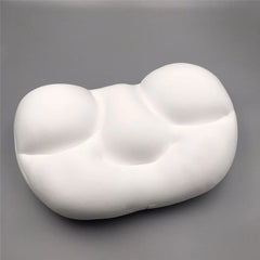 3D Neck Micro-Airball Pillow: Deep Sleep Washable Headrest