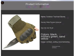 Tactical Half-Finger Gloves