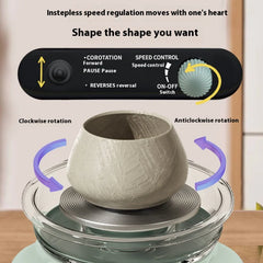 Electric Variable-Speed Pottery Wheel