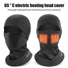 Heating Headgear for Biking, Motorcycling, and Skiing