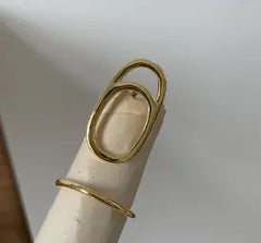Trendy Cold Nail Ring