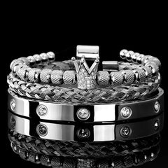 Roman Royal Men's Stainless Steel Bracelets