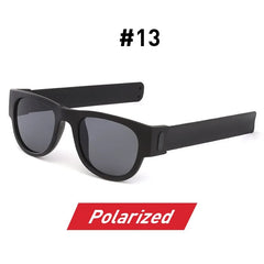 Fancy Slap Wristband Polarized Sunglasses