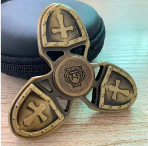 Medieval-Design Metal Fidget Spinner
