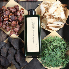 Silicone-Free Herbal Shampoo w Natural Ingredients